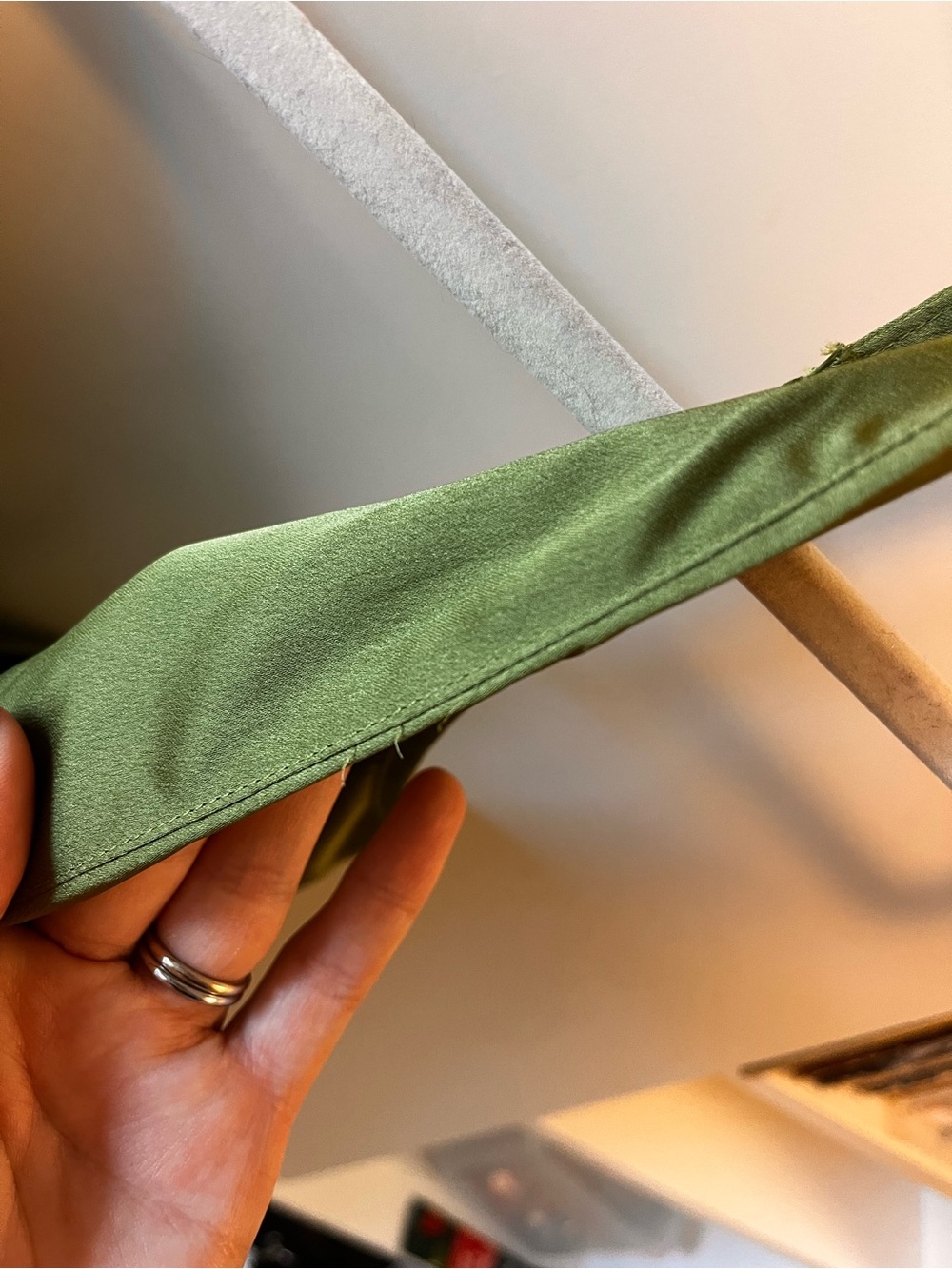 Abercrombie Pleated Mini Cocktail Dress in Green Size XS NWT - Picture 7 of 8